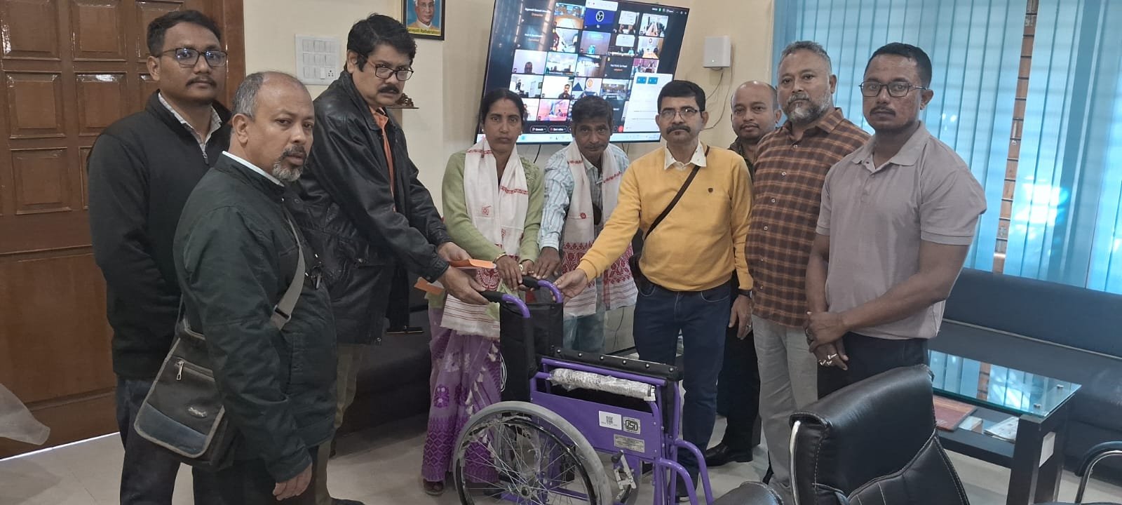 donating a wheel chair