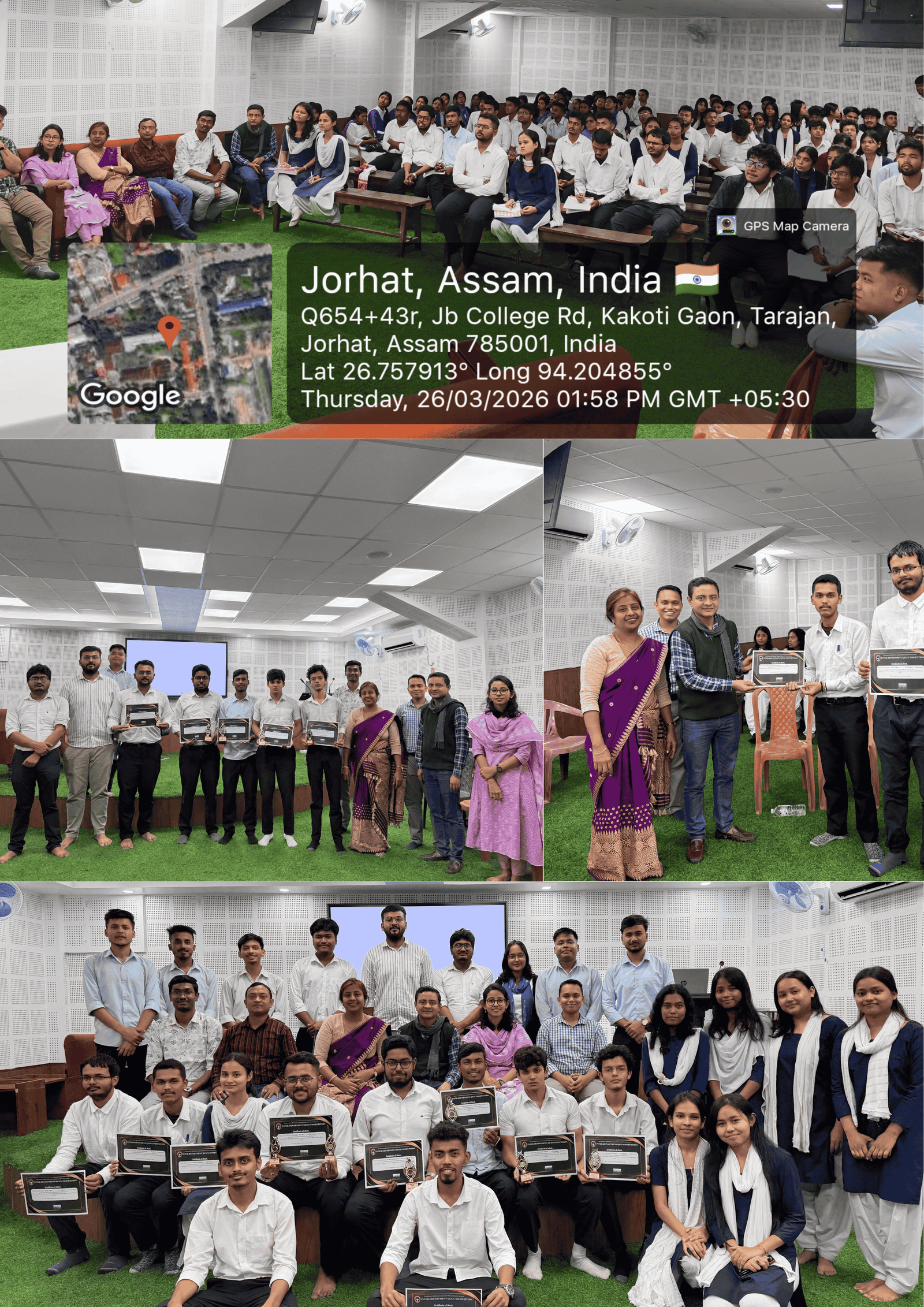 Quiz competition Mathematics Dept 26 MAR 2026